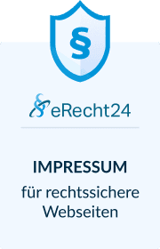 Impressum geprüft durch eRecht24